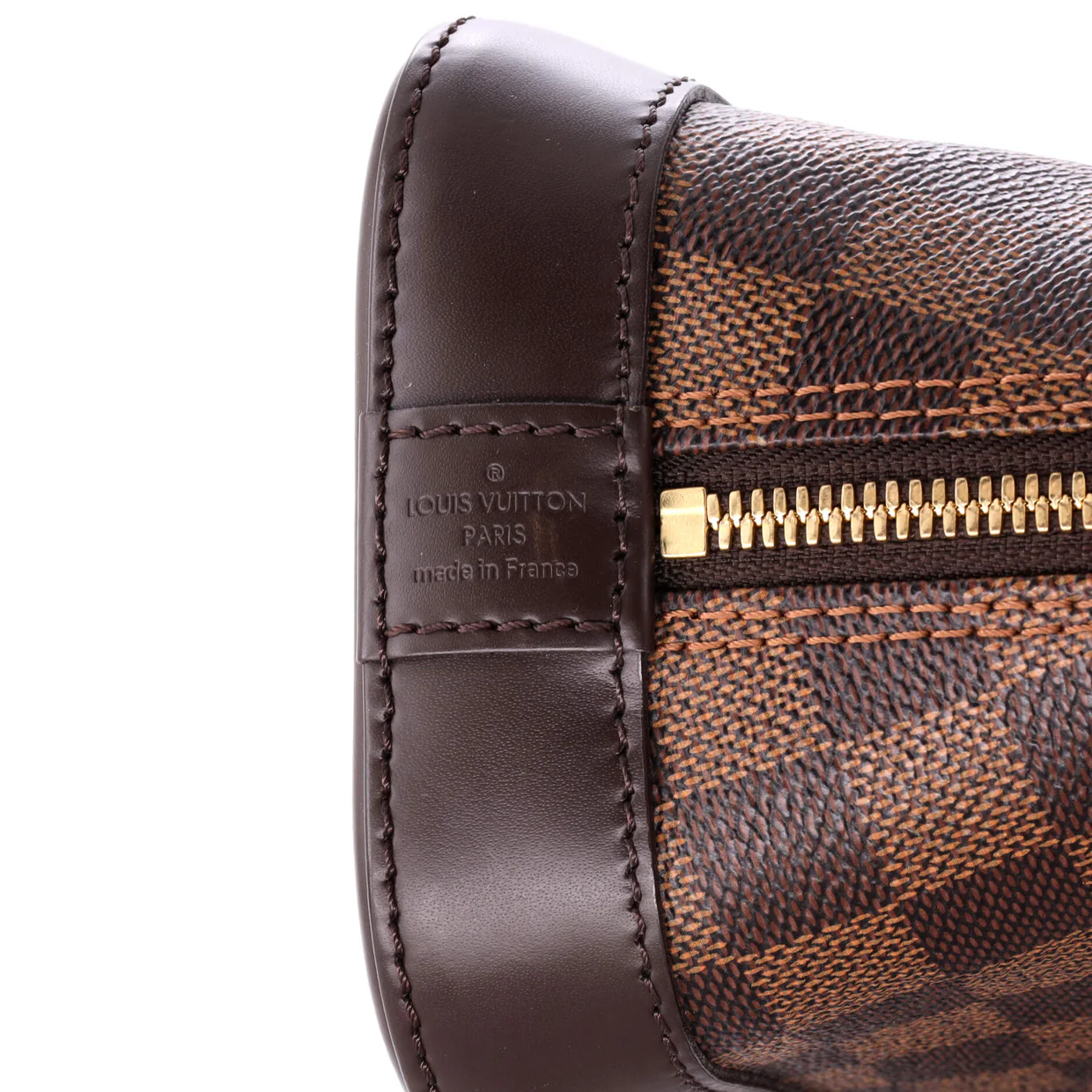 Alma Handbag Damier BB - Deep Luxury