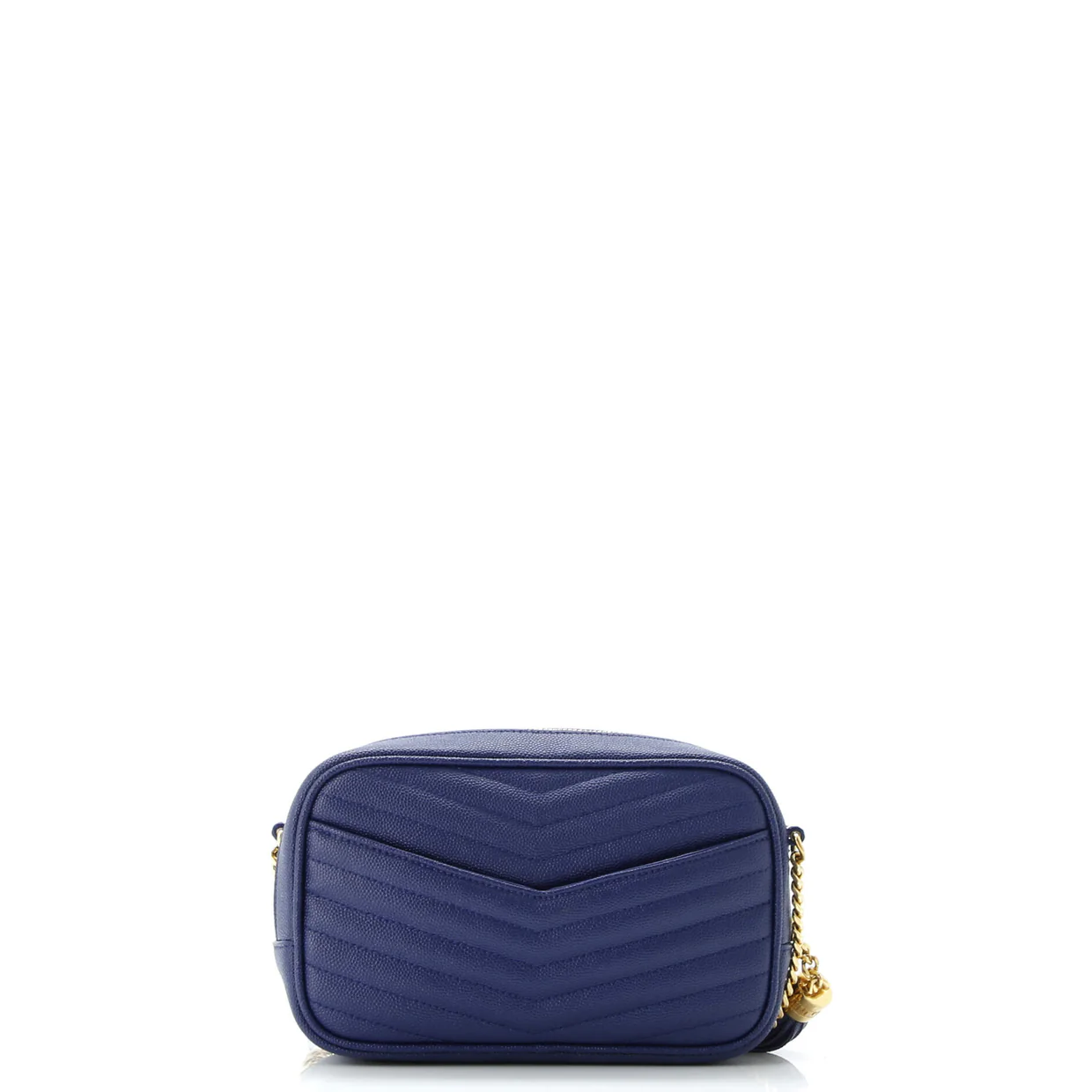 Lou Camera Bag Matelasse Chevron Leather Mini - Deep Luxury