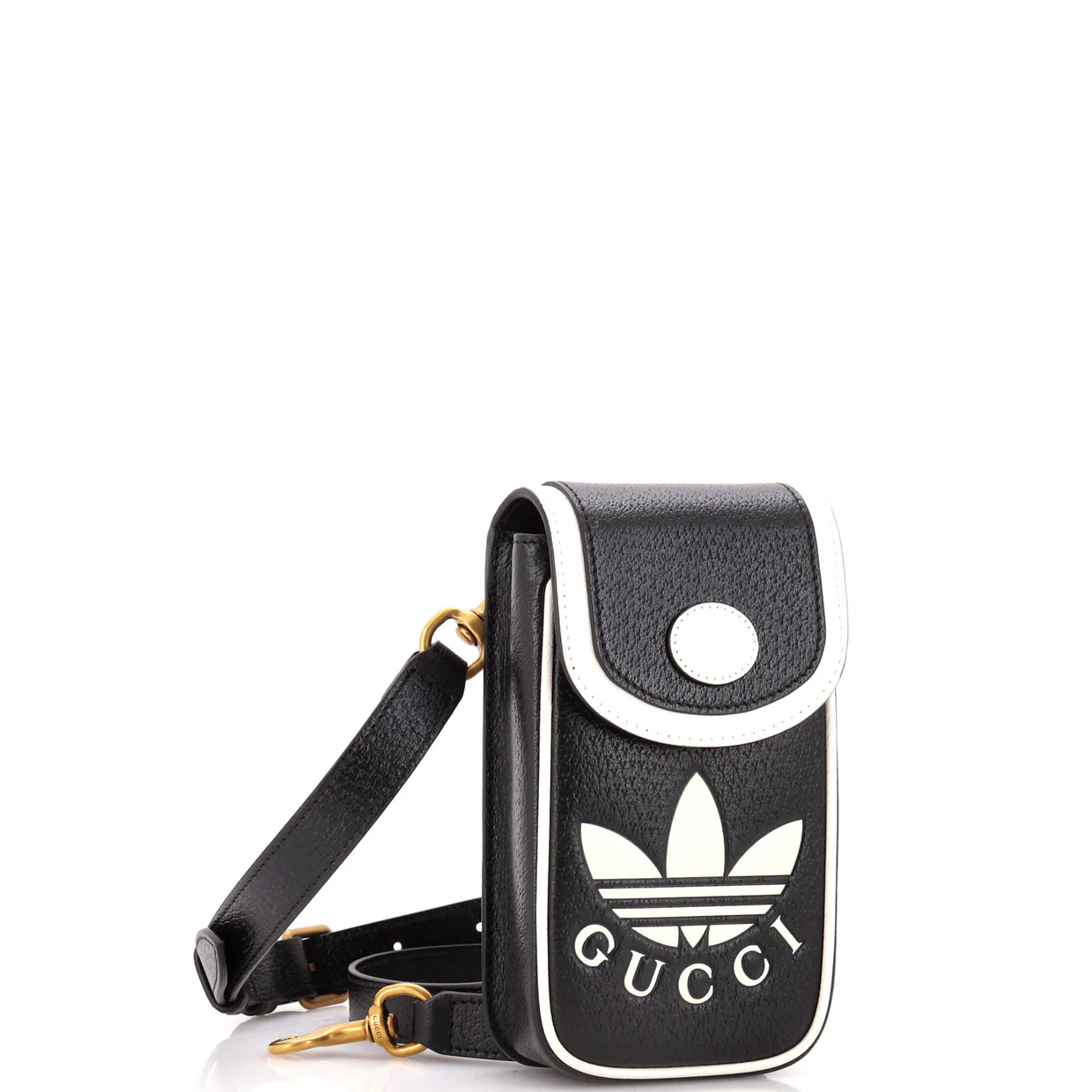 x adidas Flap Crossbody Pouch Leather Mini - Deep Luxury