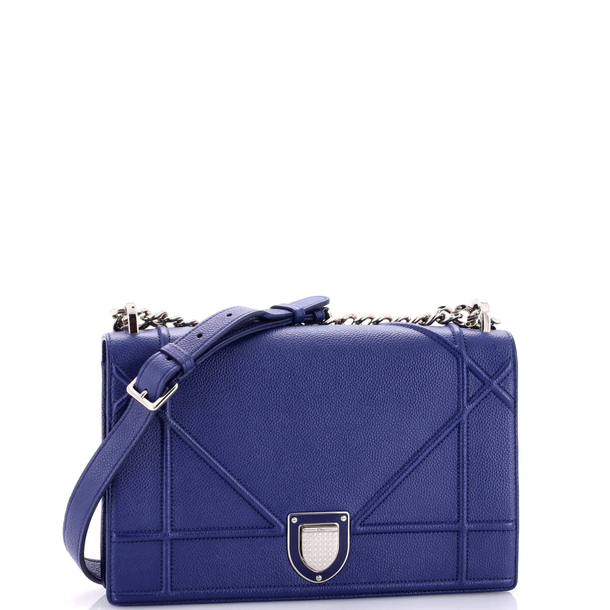Diorama Flap Bag Grained Calfskin Small - Deep Luxury