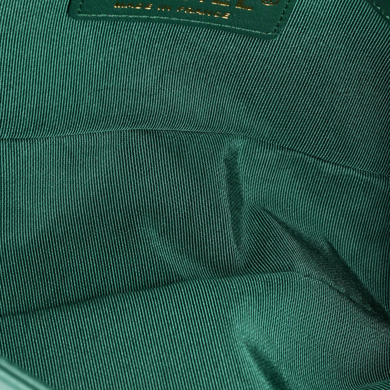 Boy Flap Bag Perforated Chevron Lambskin Small - Deep Luxury