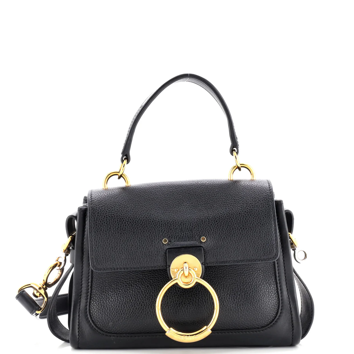 Tess Day Satchel Leather Mini - Deep Luxury