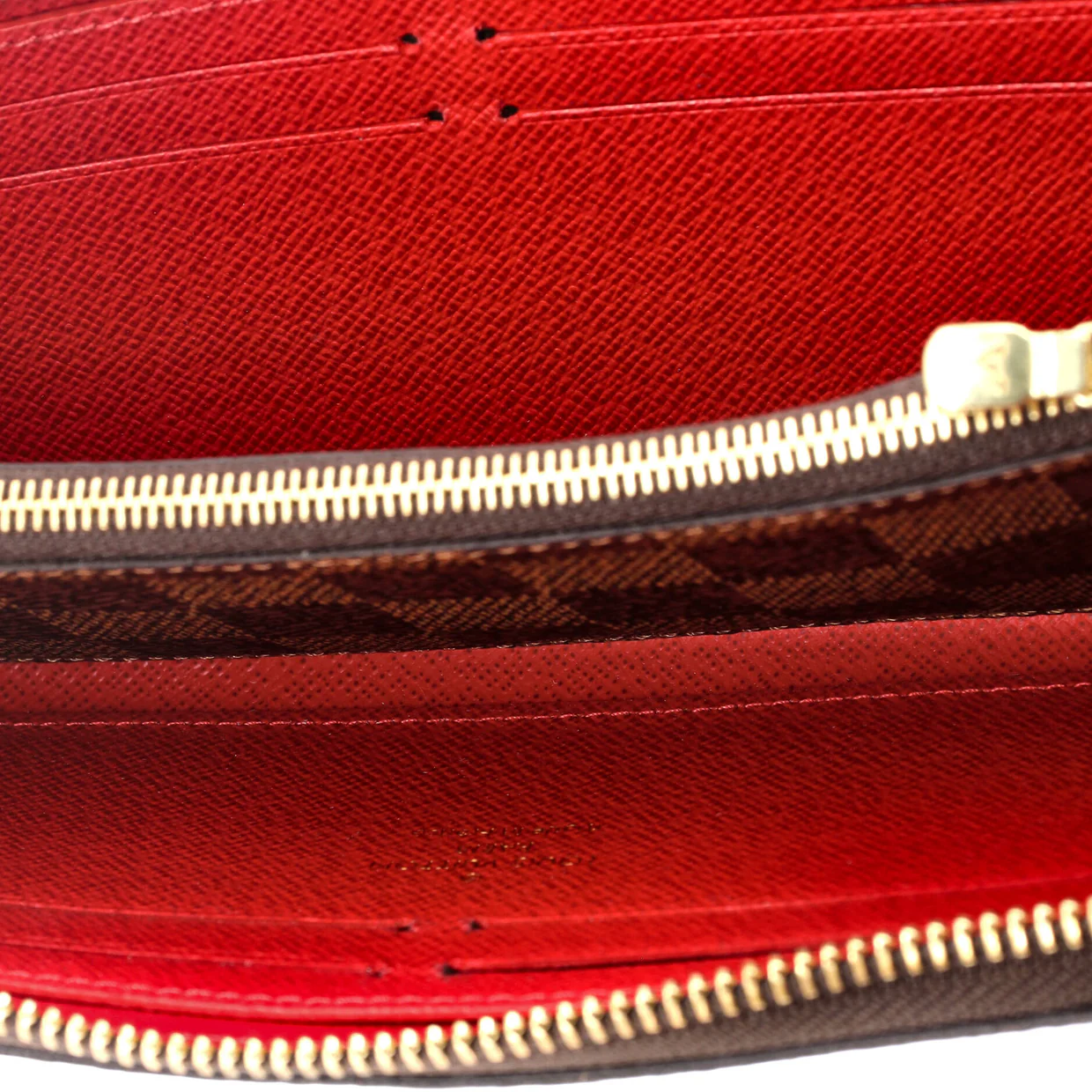 Clemence Wallet Damier - Deep Luxury