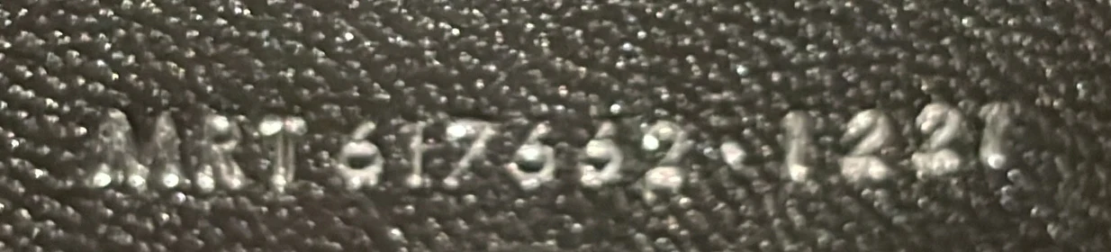 Classic Monogram Envelope Wristlet Clutch Matelasse Chevron Leather - Deep Luxury