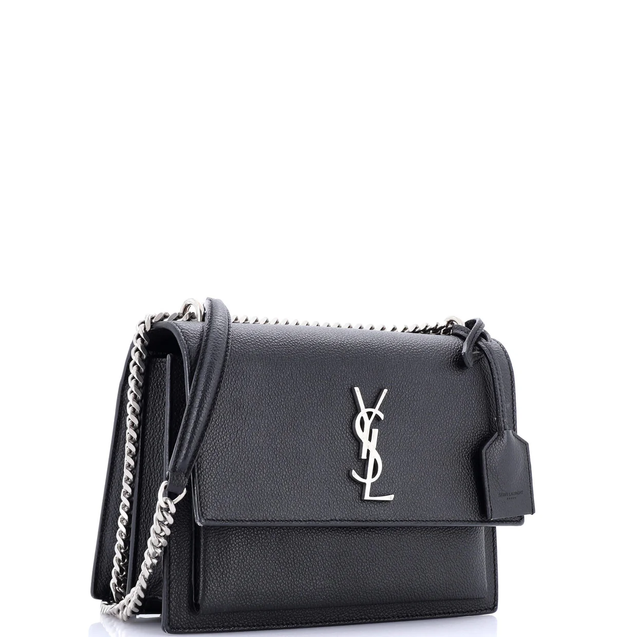 Sunset Crossbody Bag Leather Medium - Deep Luxury
