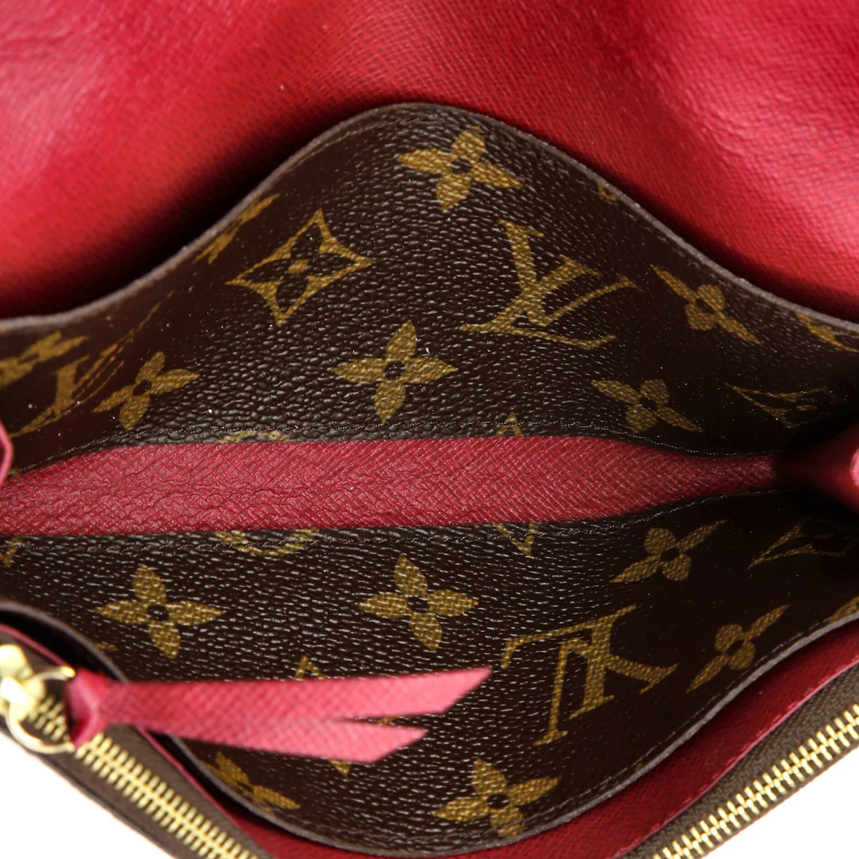 Emilie Wallet Monogram Canvas - Deep Luxury