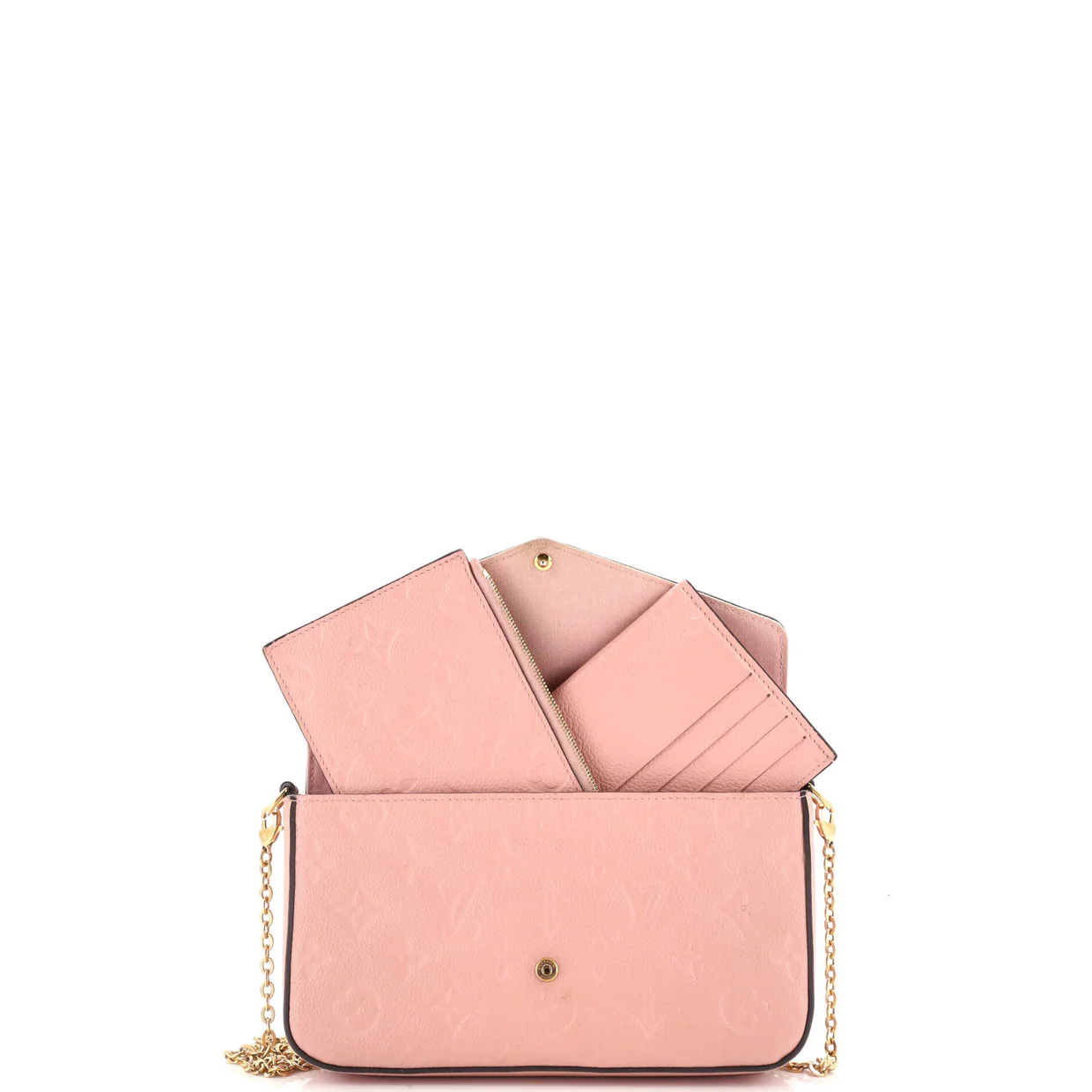 Felicie Pochette Monogram Empreinte Leather - Deep Luxury