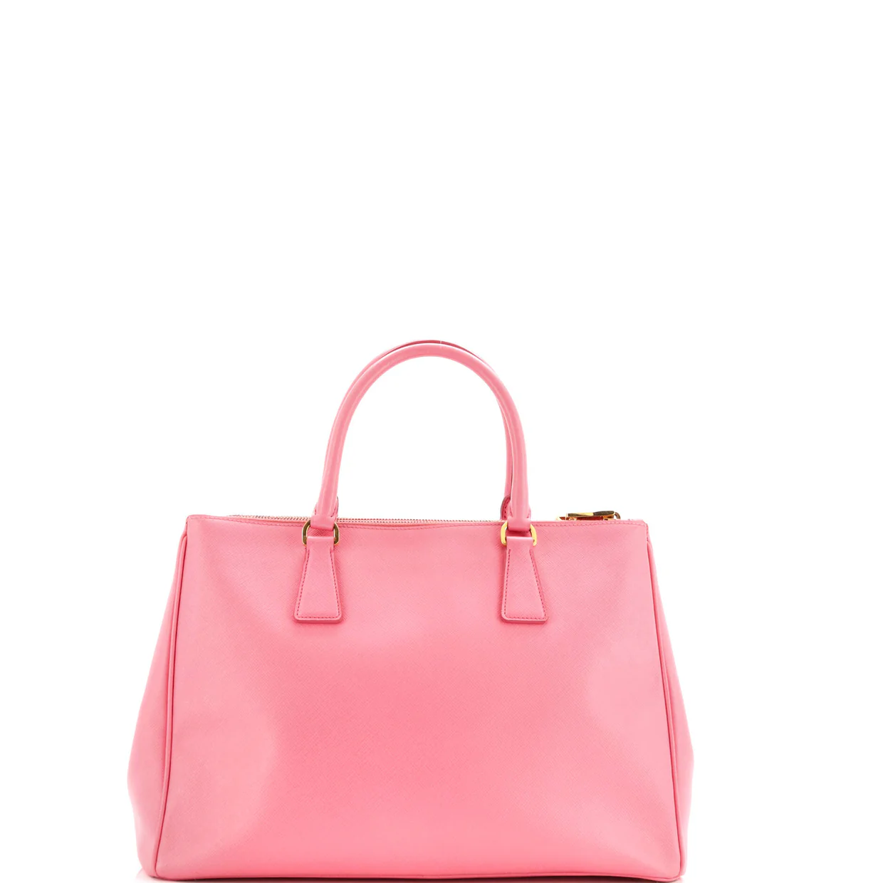 Double Zip Lux Tote Saffiano Leather Medium - Deep Luxury