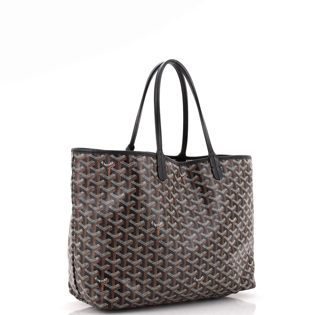 Saint Louis Tote Claire Voie Coated Canvas PM - Deep Luxury