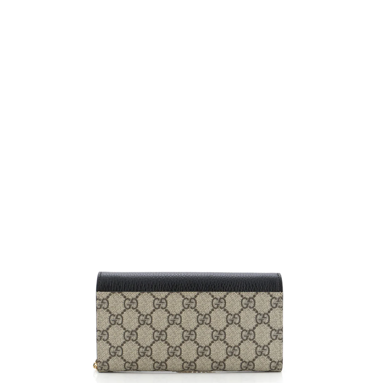 GG Marmont Continental Chain Wallet GG Coated Canvas and Leather - Deep Luxury