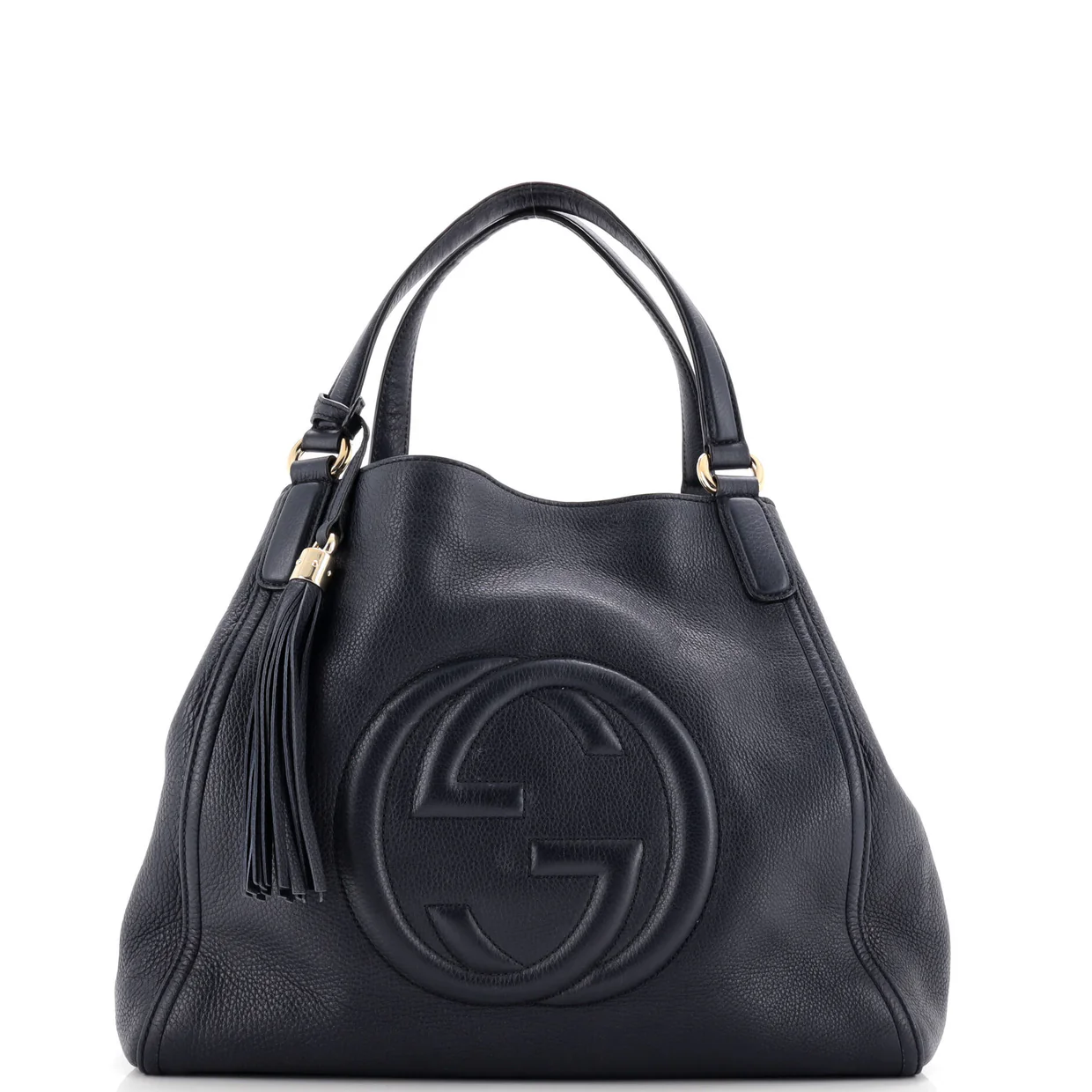 Soho Shoulder Bag Leather Medium - Deep Luxury