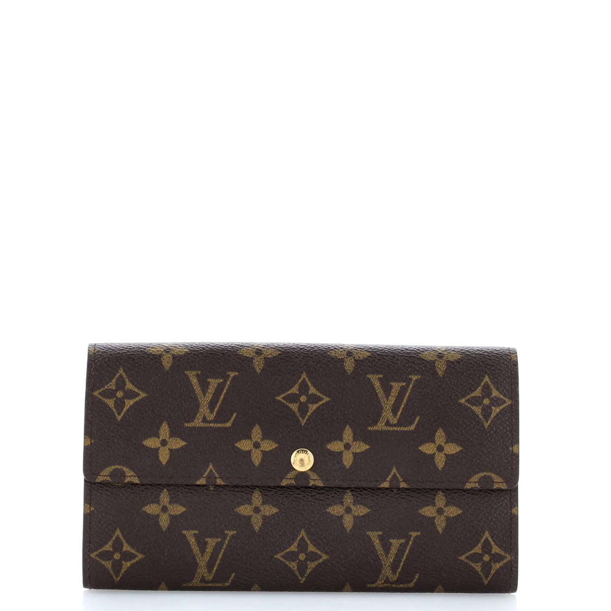 Vintage Sarah Wallet Monogram Canvas - Deep Luxury