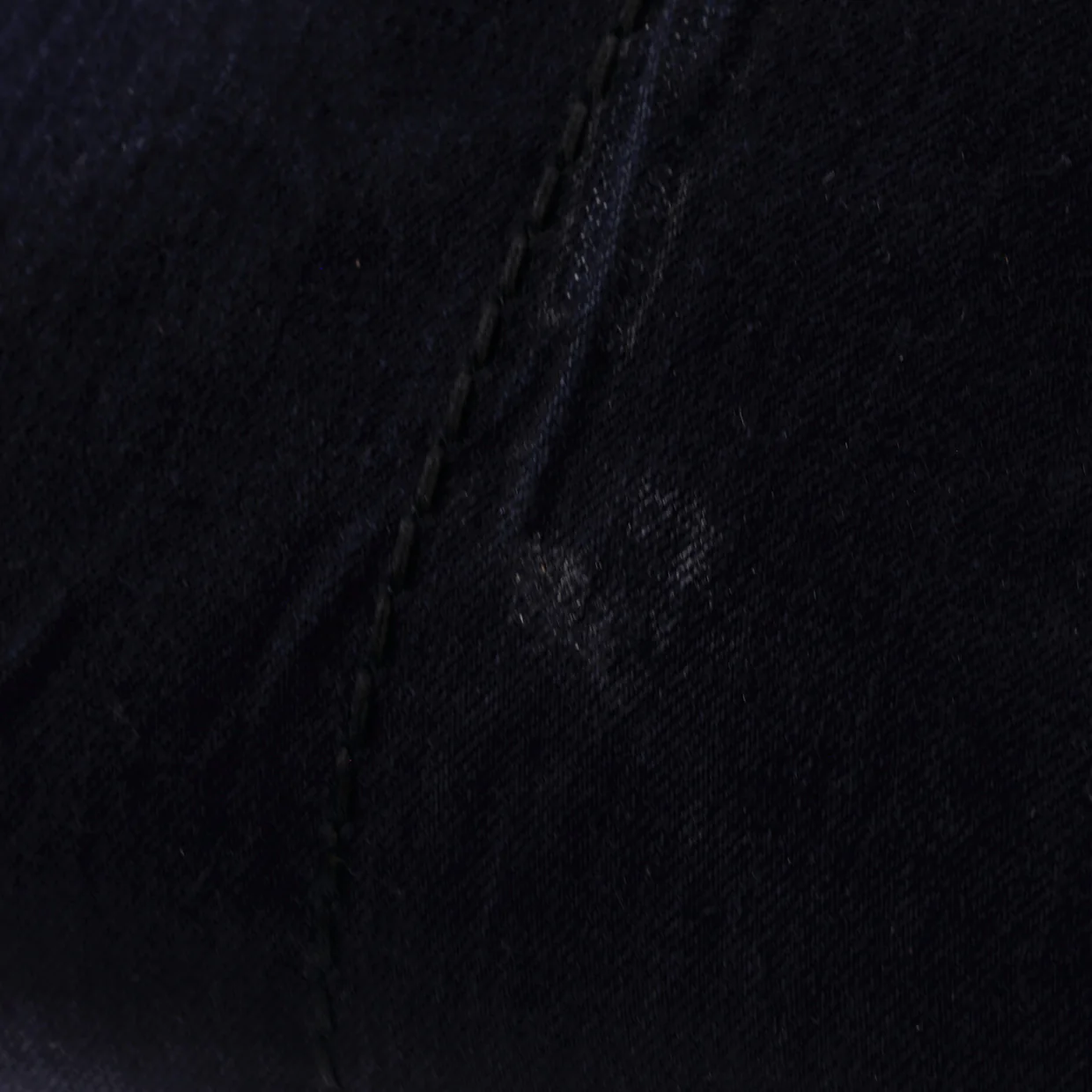 Logo Shopping Tote Denim and Linen Blend - Deep Luxury