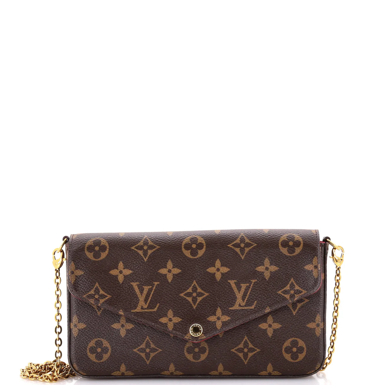 Felicie Pochette Monogram Canvas - Deep Luxury