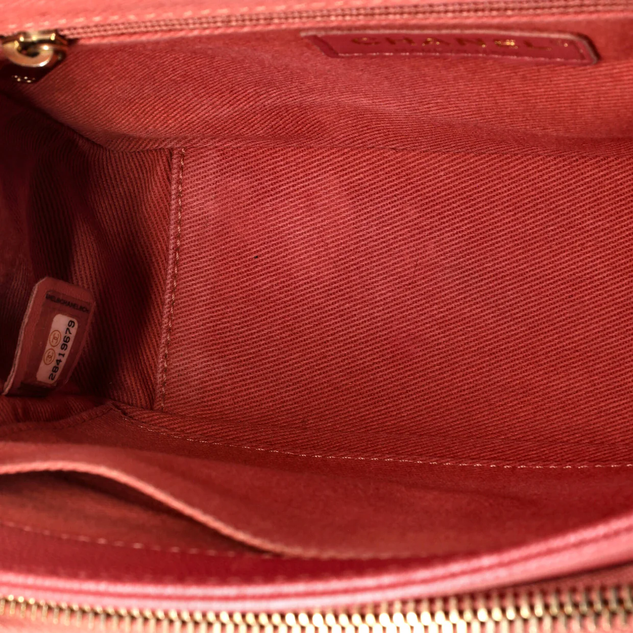 Business Affinity Flap Bag Quilted Caviar Small - Deep Luxury