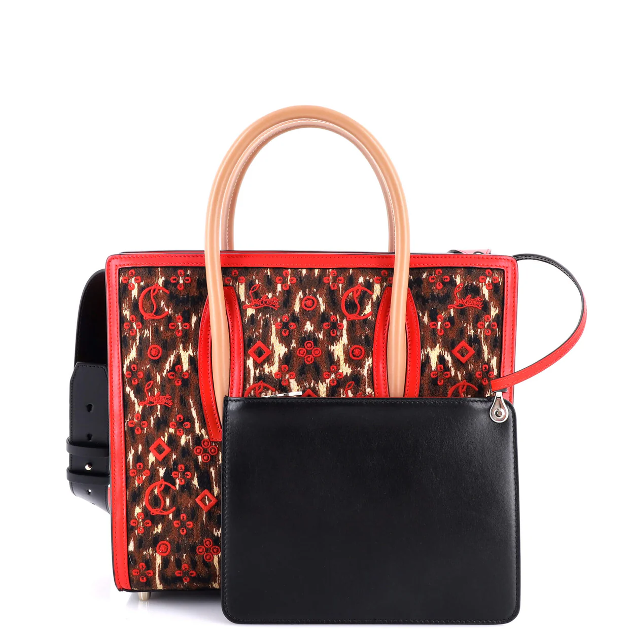 Paloma Tote Embroidered Jacquard Large - Deep Luxury