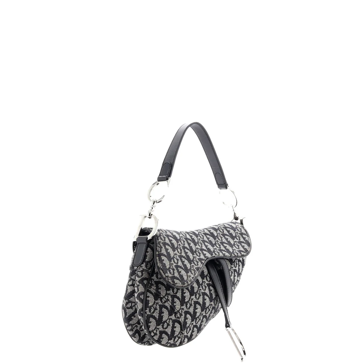 Vintage Saddle Bag Diorissimo Canvas Medium - Deep Luxury