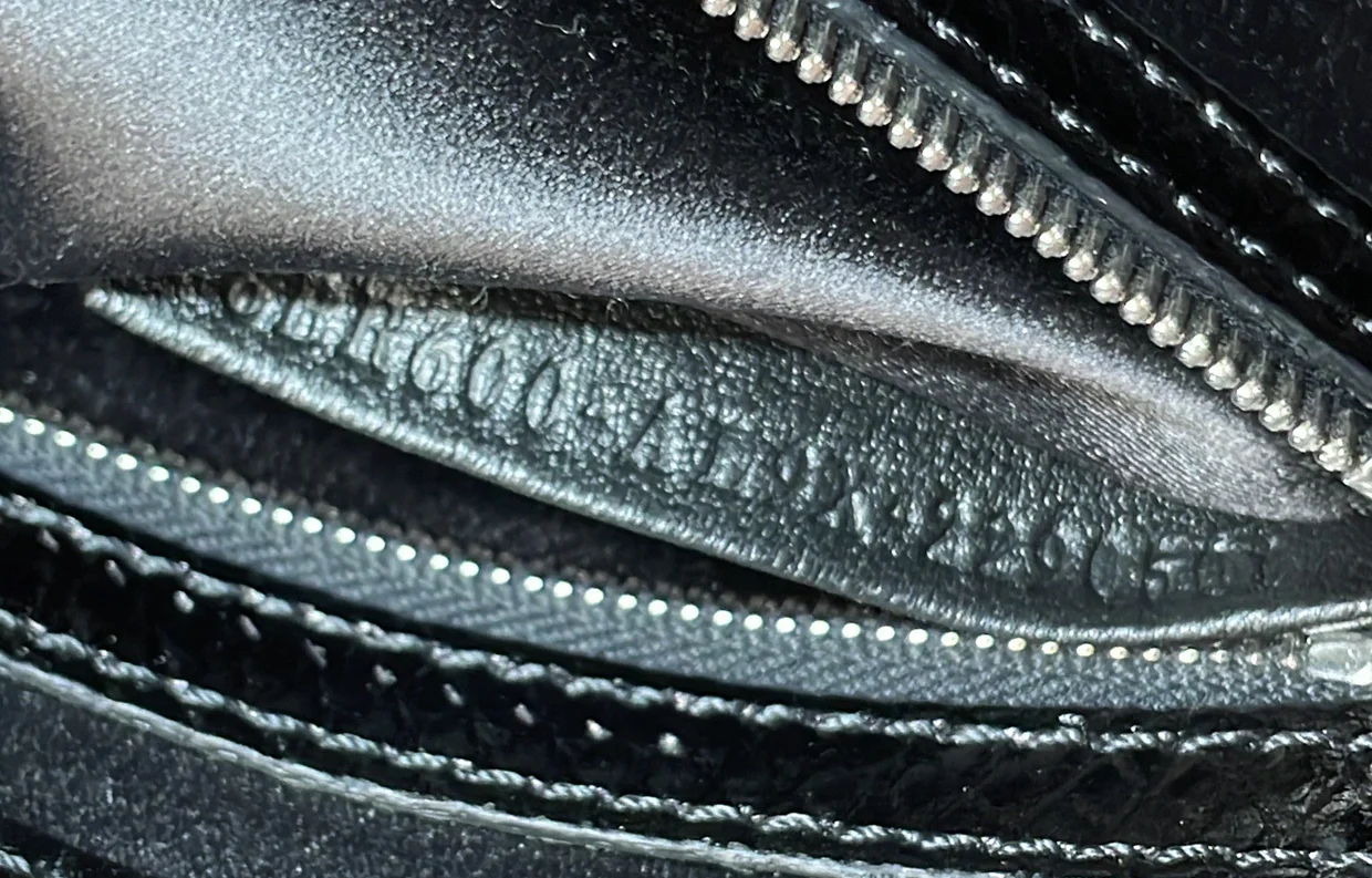 Baguette NM Bag Satin with Crystals and Karung Medium - Deep Luxury