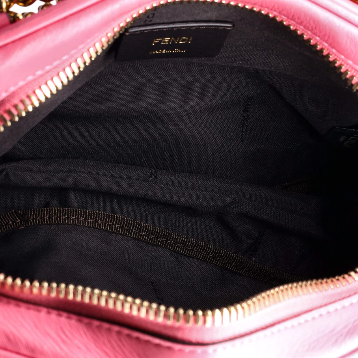 Upside Down Bag Zucca Embossed Leather - Deep Luxury