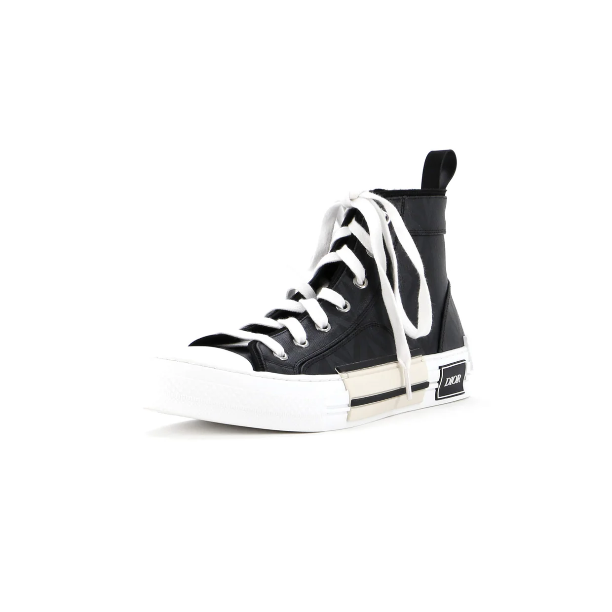 Men's B23 High-Top Sneakers CD Diamond Coated Canvas - Deep Luxury