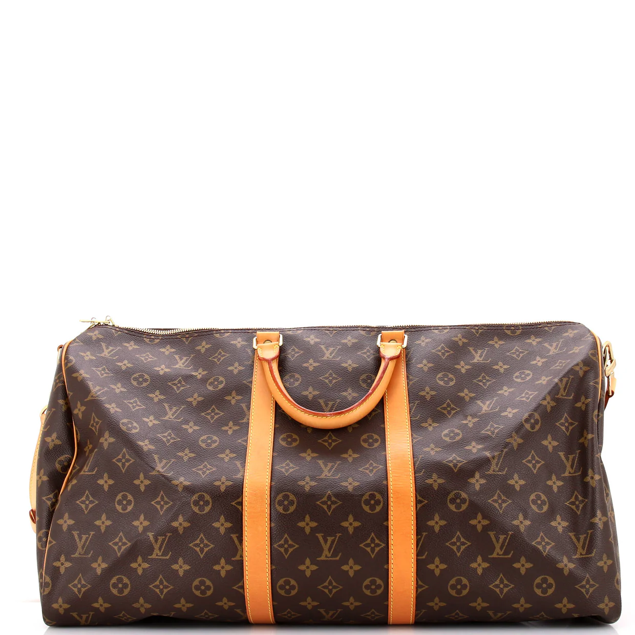 Keepall Bandouliere Bag Monogram Canvas 55 - Deep Luxury