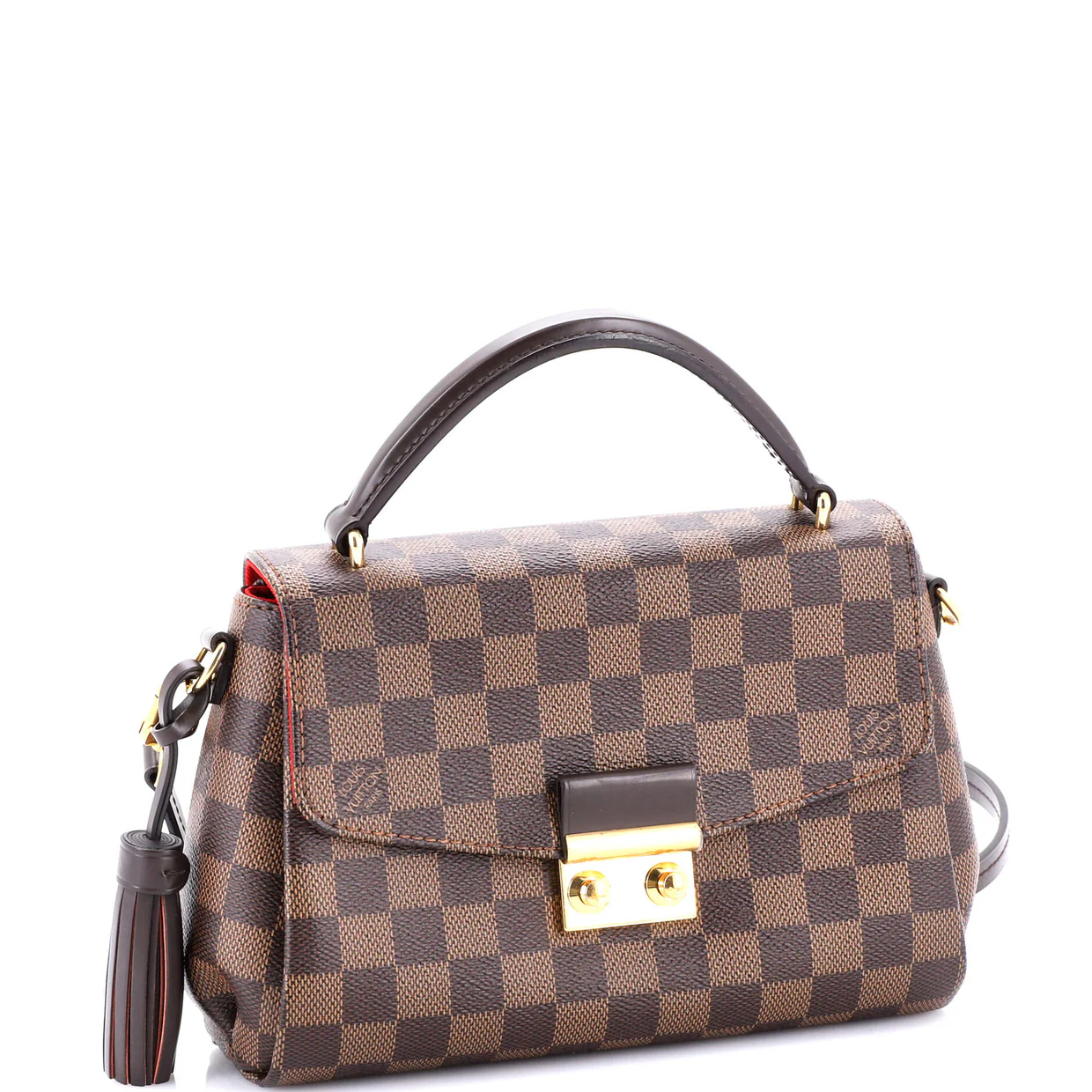 Croisette Handbag Damier - Deep Luxury