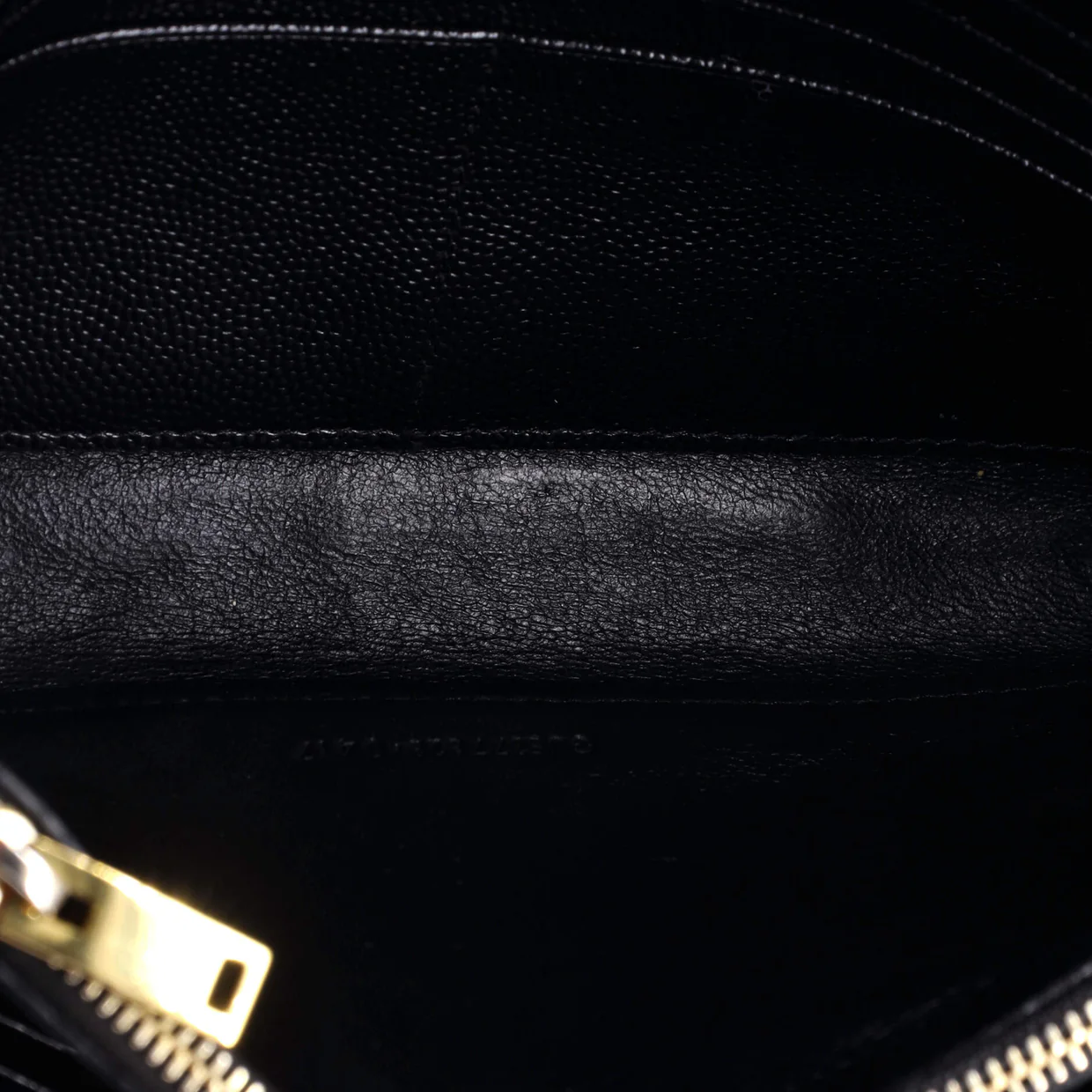 Classic Monogram Wallet on Chain Matelasse Chevron Leather Medium - Deep Luxury