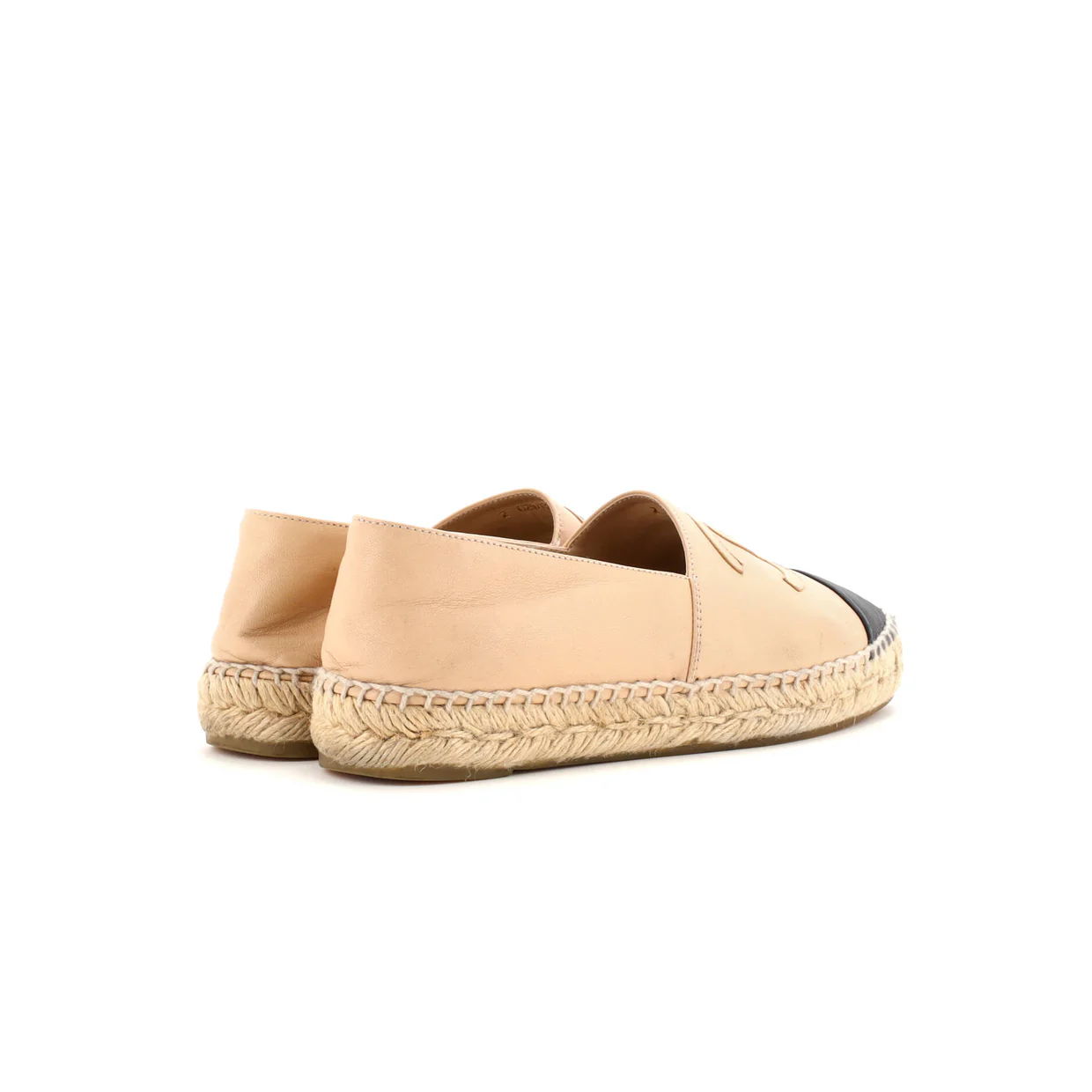 Women's CC Cap Toe Espadrilles Leather - Deep Luxury