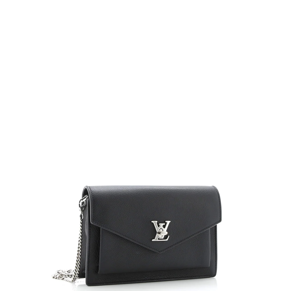 Mylockme Chain Pochette Leather - Deep Luxury