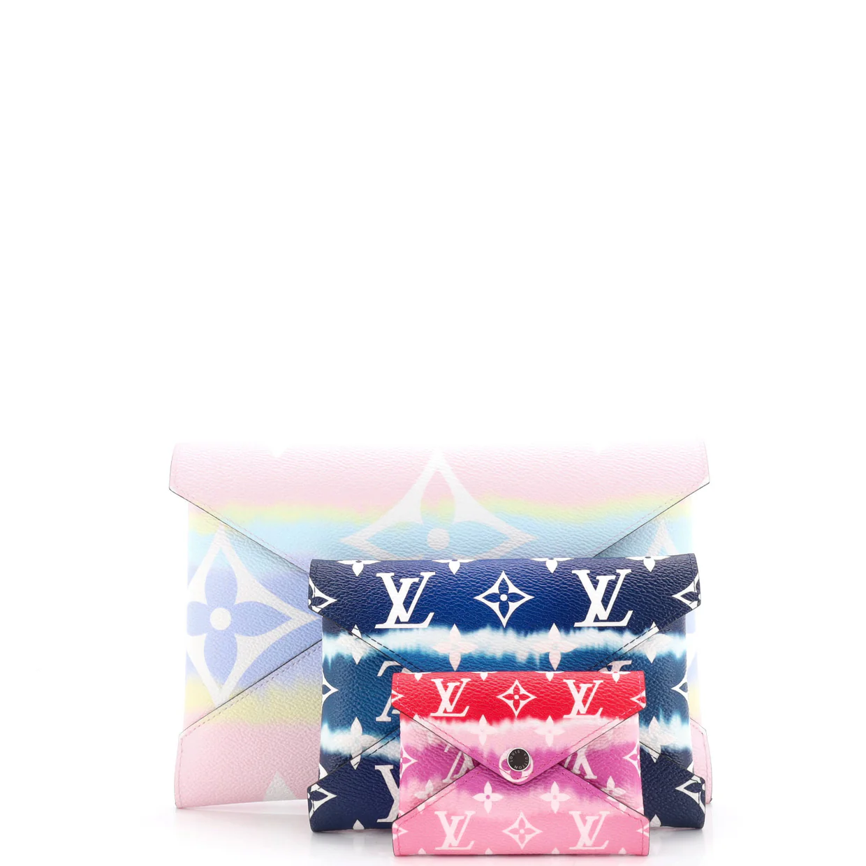 Kirigami Pochette Set Limited Edition Escale Monogram Giant - Deep Luxury