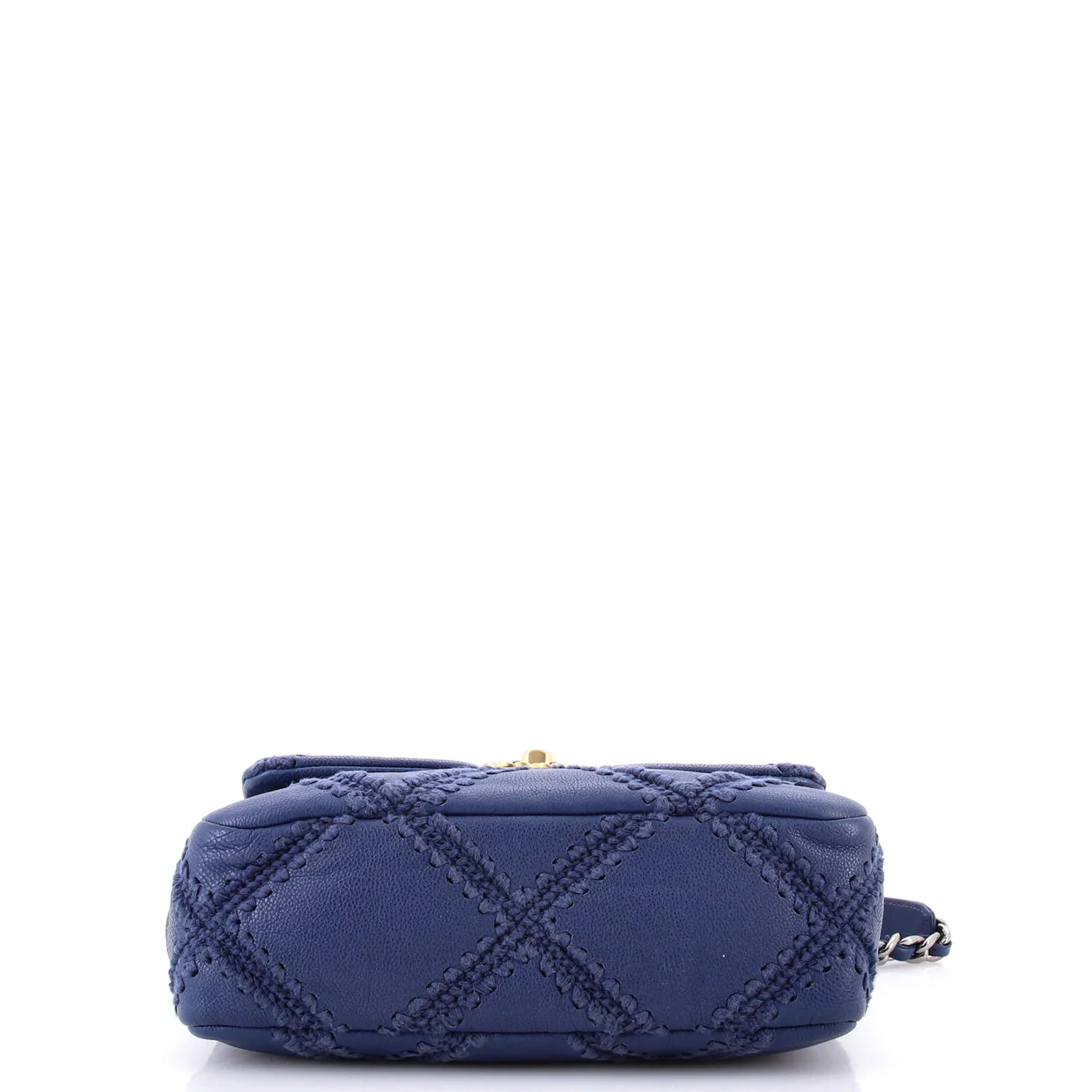 19 Flap Bag Crochet Quilted Calfskin Medium - Deep Luxury