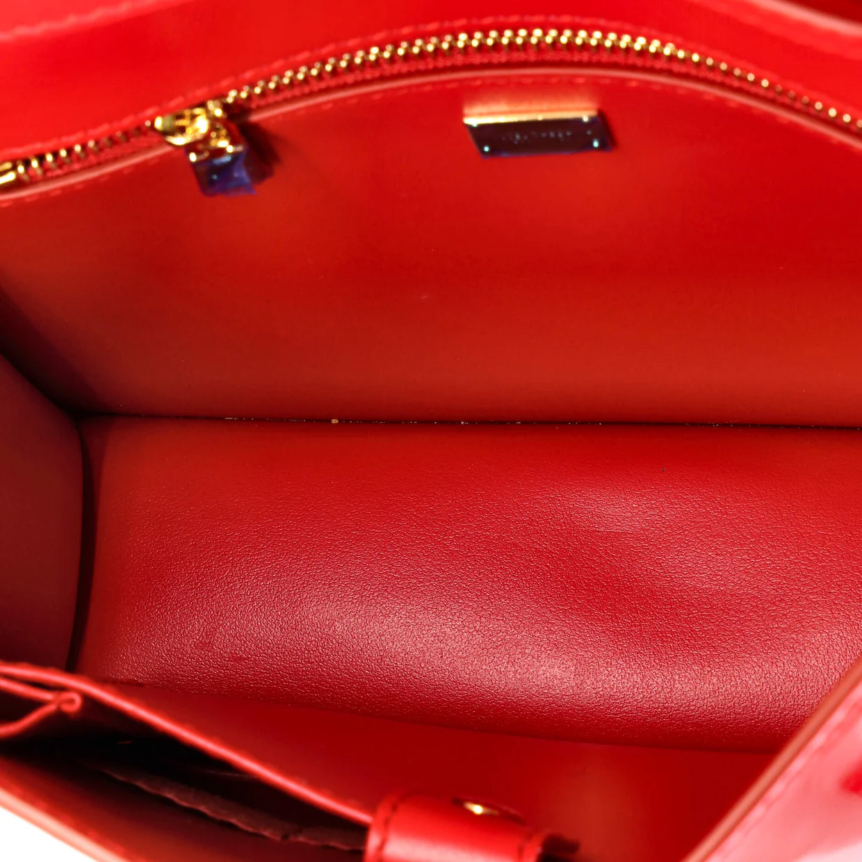 DG Logo Flap Shoulder Bag Leather Small - Deep Luxury