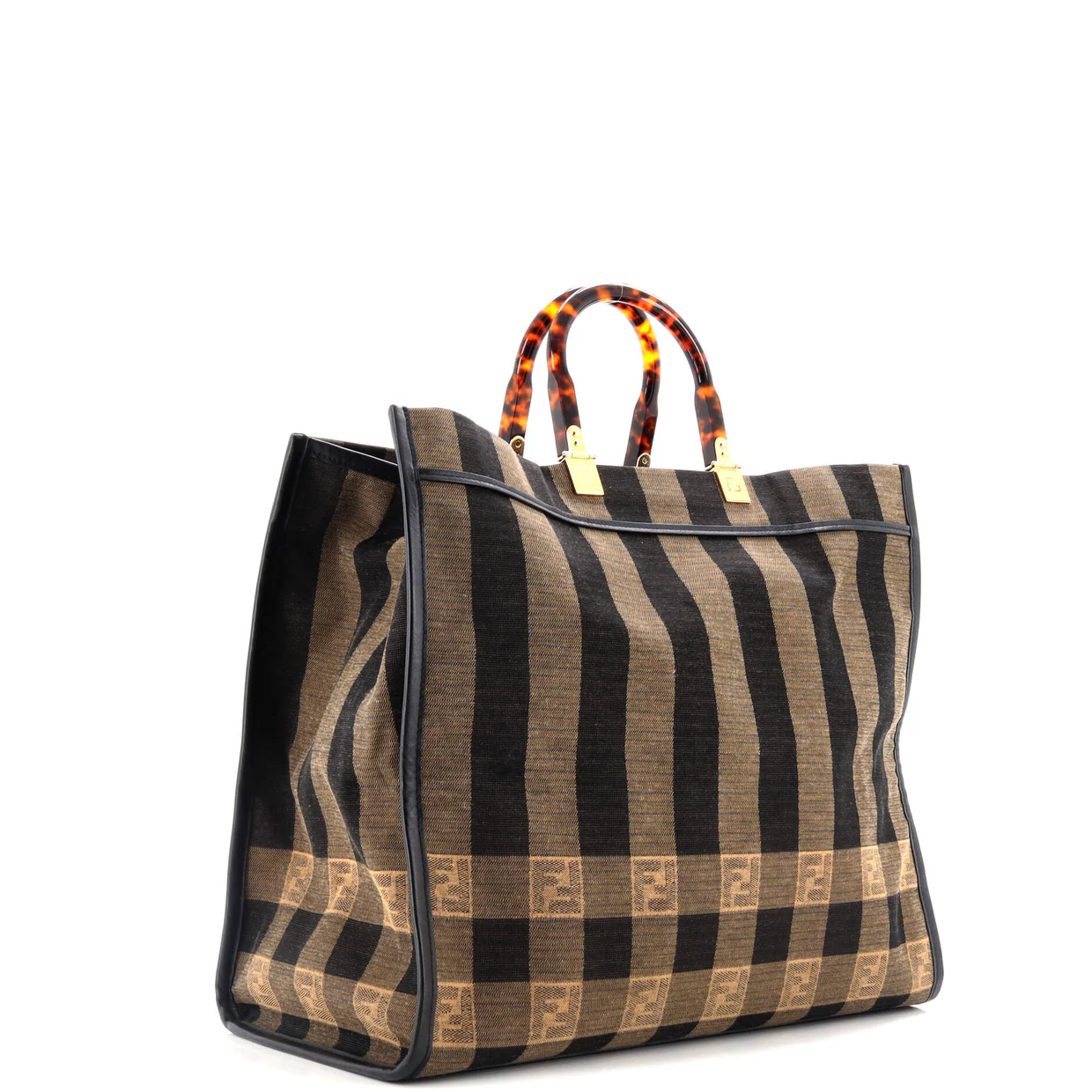 Sunshine Shopper Tote Pequin Canvas Large - Deep Luxury