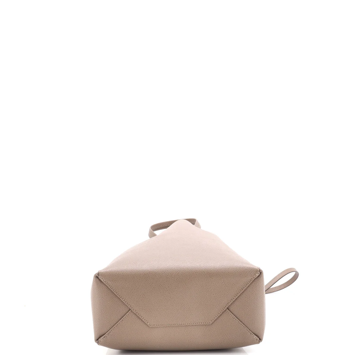 Vertical Cabas Tote Grained Calfskin Small - Deep Luxury