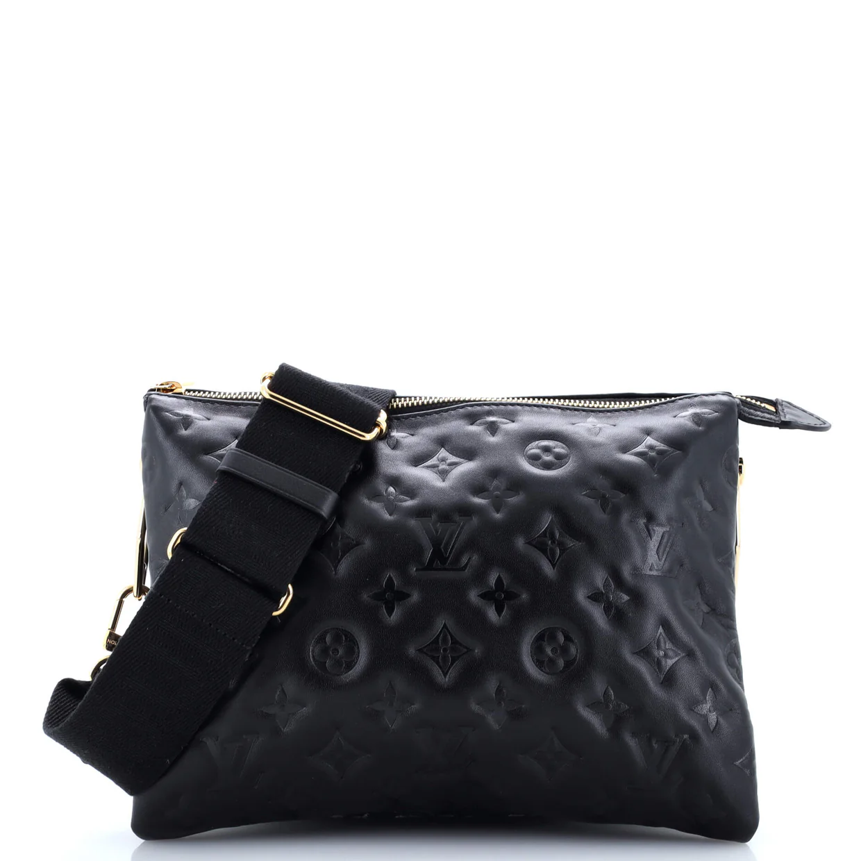 Coussin Bag Monogram Embossed Lambskin PM - Deep Luxury