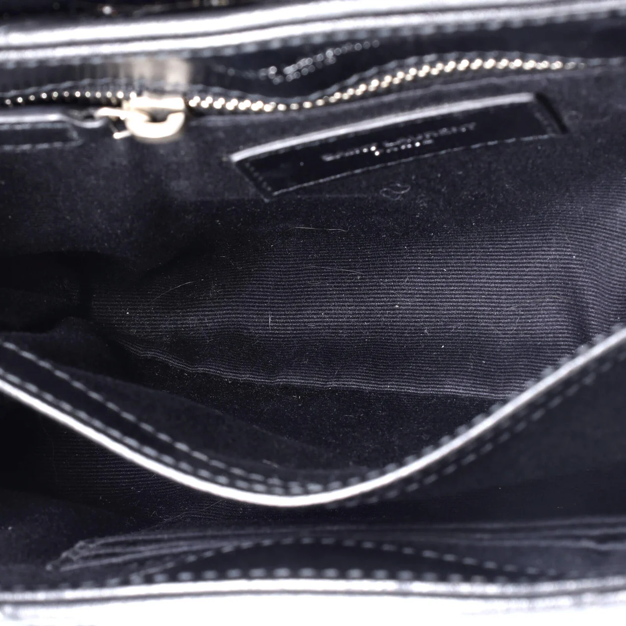 Loulou Shoulder Bag Matelasse Chevron Leather Toy - Deep Luxury