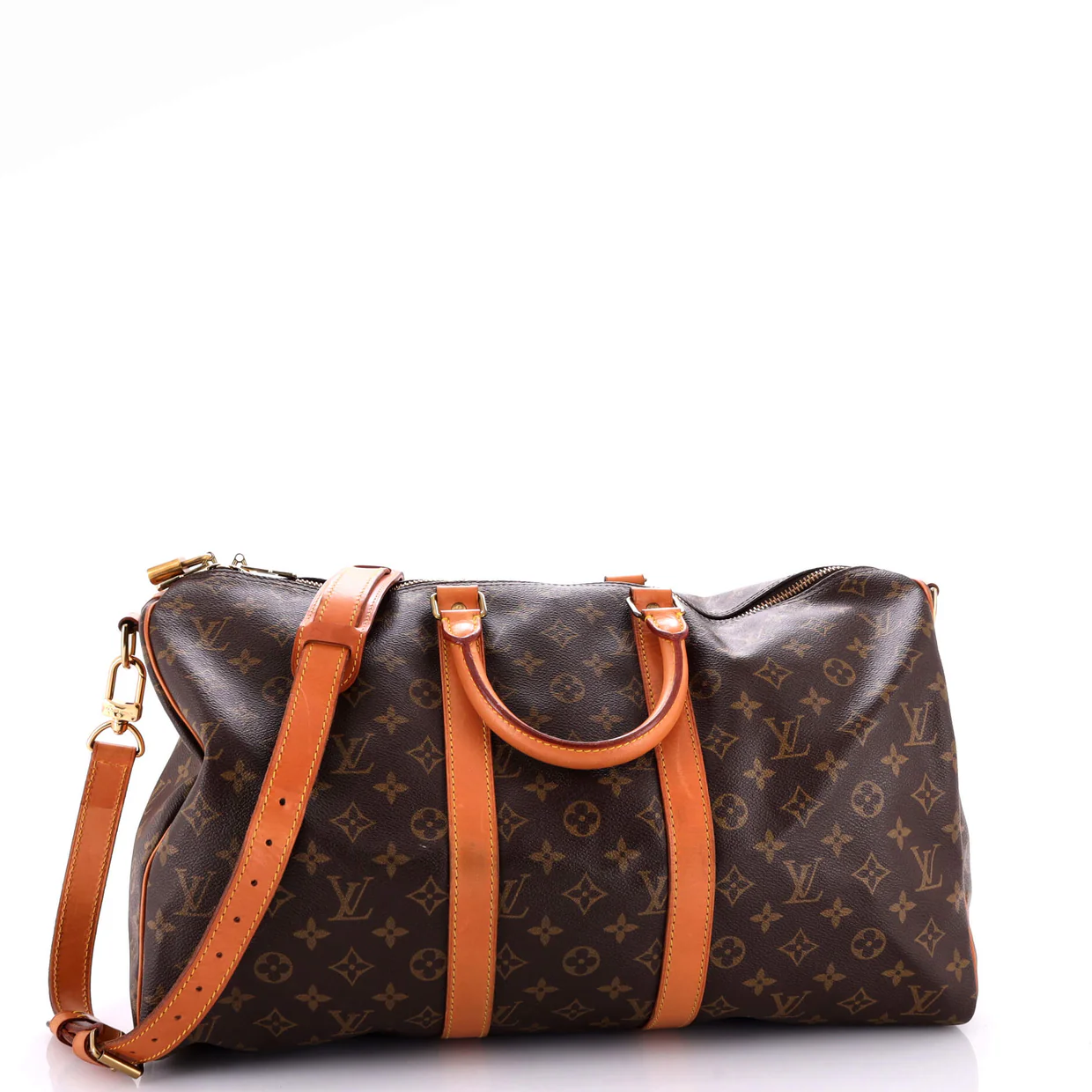 Keepall Bandouliere Bag Monogram Canvas 45 - Deep Luxury