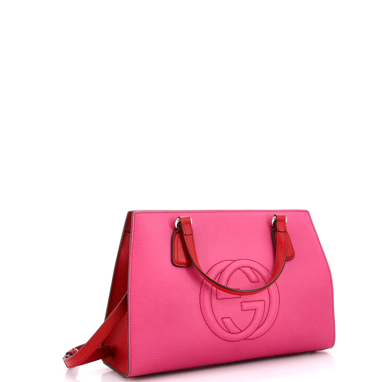 Soho Convertible Top Handle Satchel Leather Medium - Deep Luxury