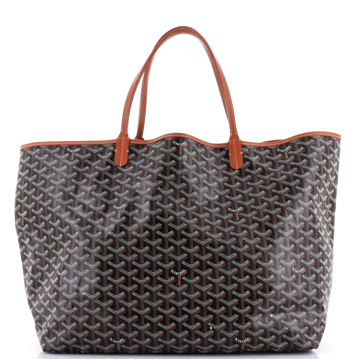 Saint Louis Tote Printed Coated Canvas GM - Deep Luxury