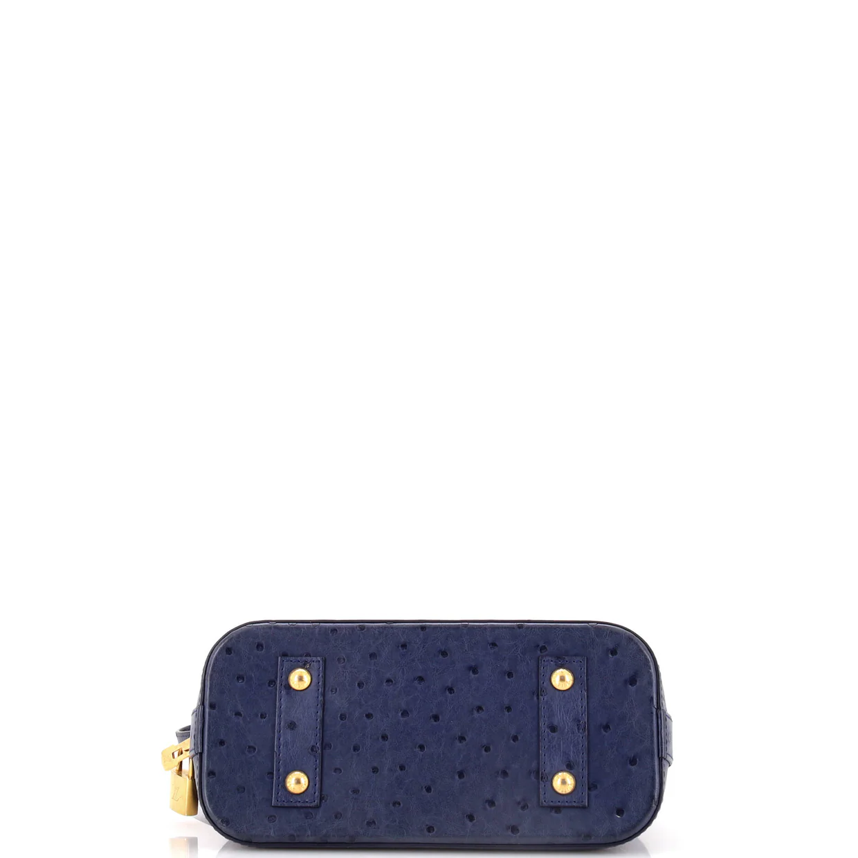 Alma Handbag Ostrich BB - Deep Luxury