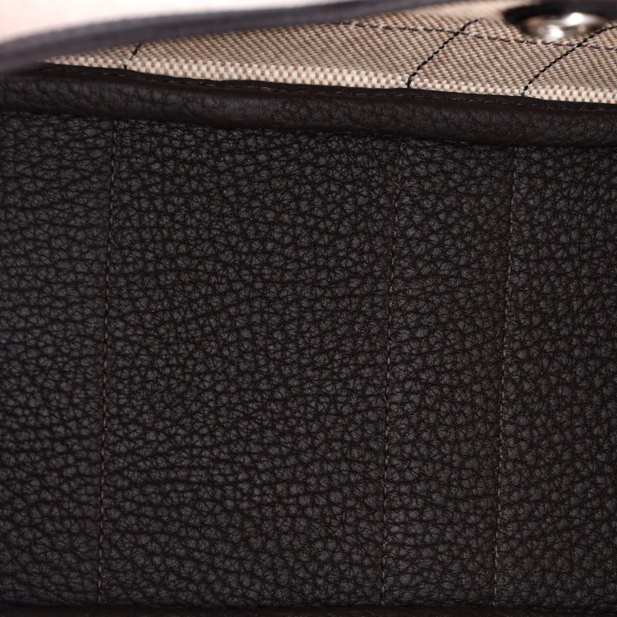 Neo Garden Tote Toile and Leather 23 - Deep Luxury