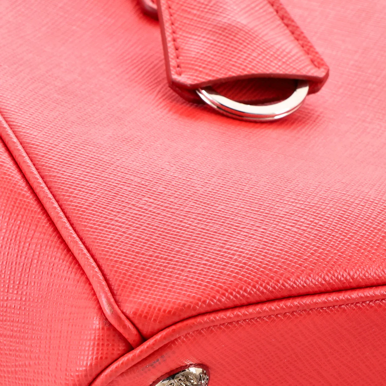 Galleria Double Zip Tote Saffiano Leather Small - Deep Luxury