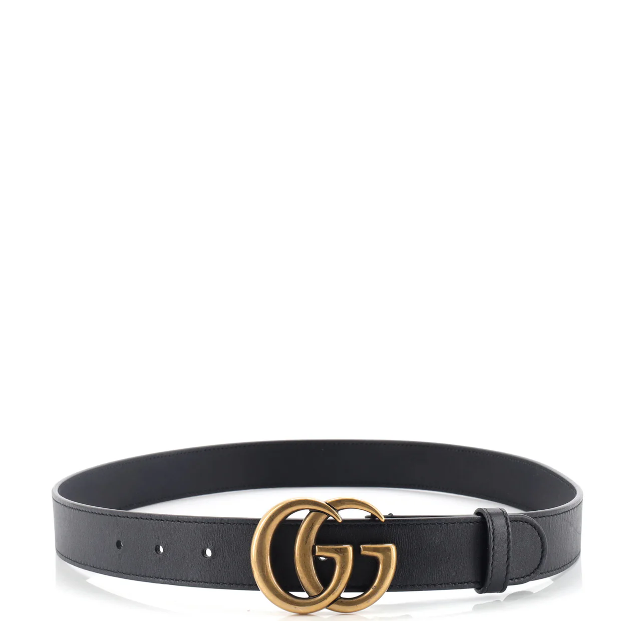 GG Marmont Belt Leather Medium 85 - Deep Luxury