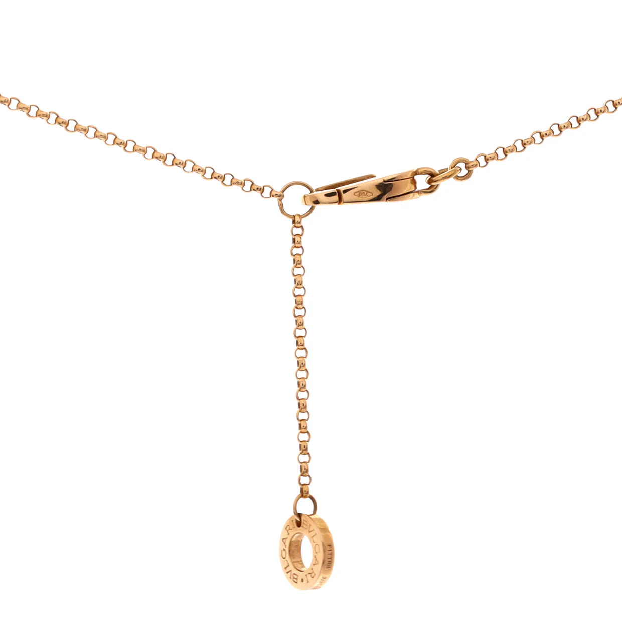 Bvlgari Bvlgari Pendant Necklace 18K Rose Gold with Mother of Pearl - Deep Luxury