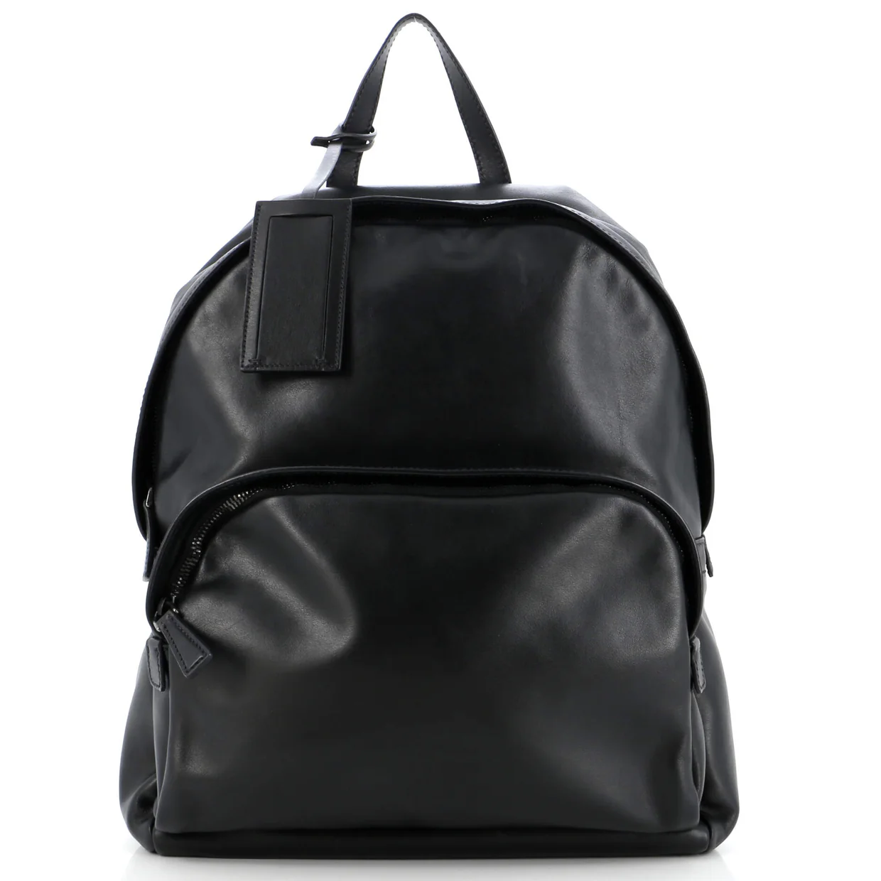 Front Pocket Backpack Nappa Leather Medium - Deep Luxury