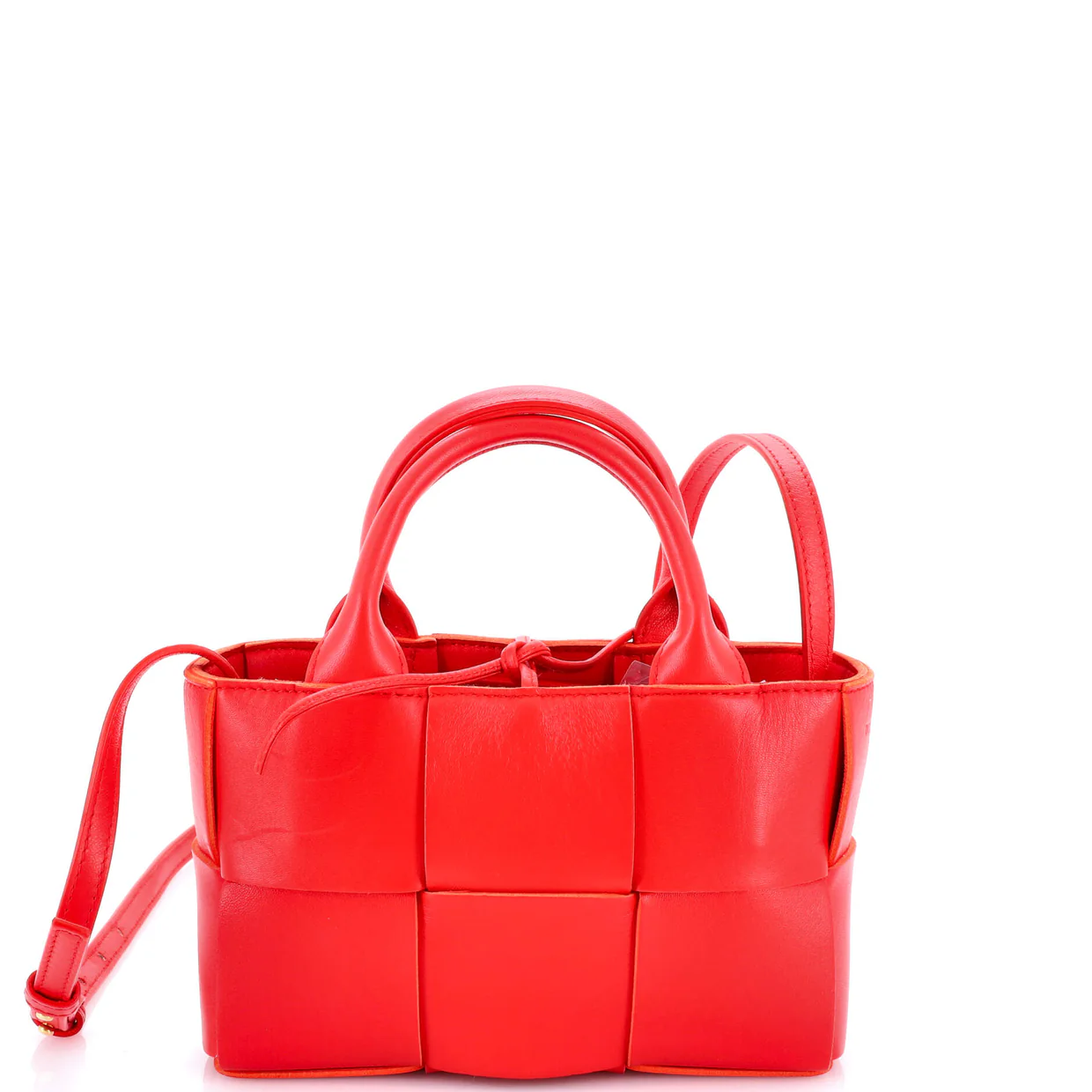 Arco Tote Maxi Intrecciato Leather Candy - Deep Luxury