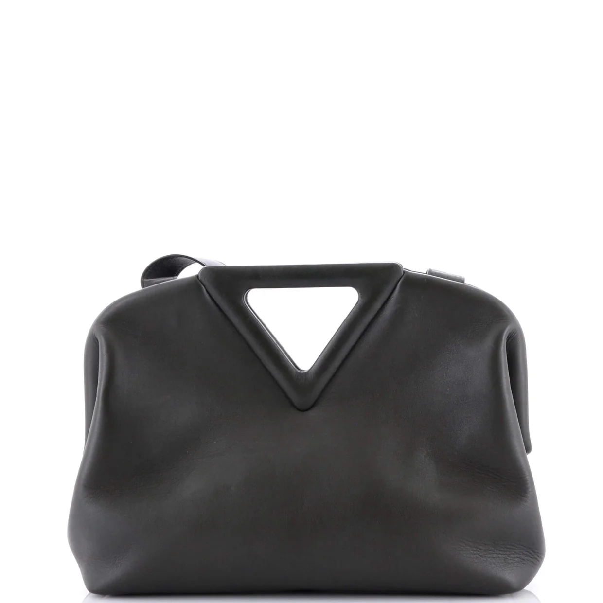 Point Shoulder Bag Leather Medium - Deep Luxury