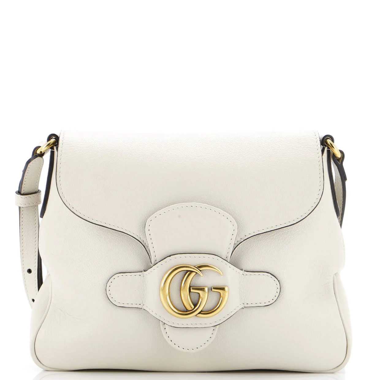 Dahlia Messenger Bag Leather Small - Deep Luxury