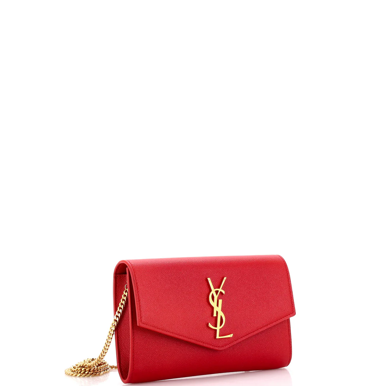 Uptown Chain Wallet Leather - Deep Luxury