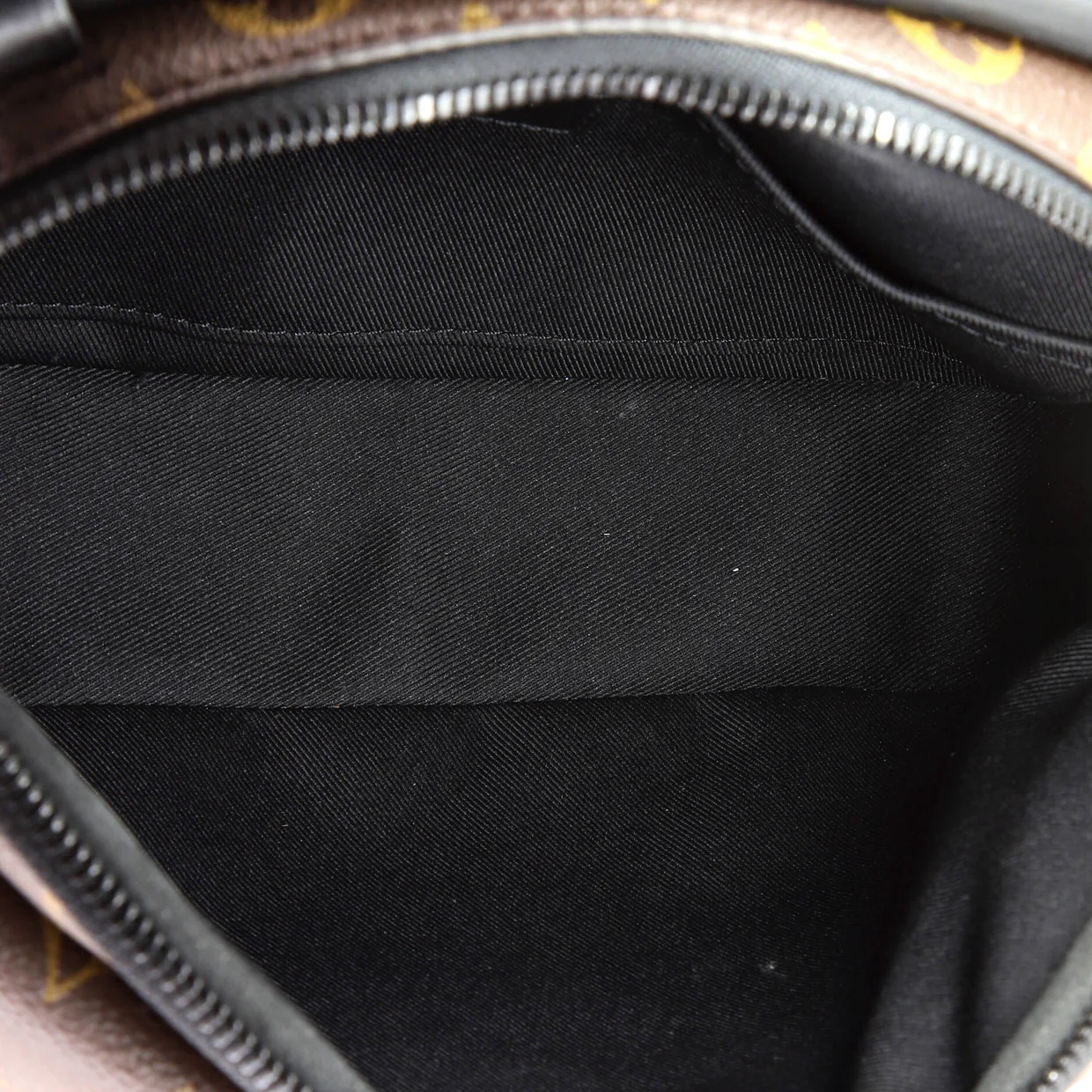 S Lock Messenger Bag Macassar Monogram Canvas - Deep Luxury